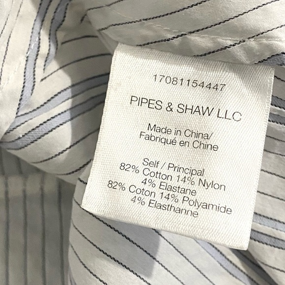 Veronica Beard Pismo Blouse White Navy Blue Stripe Coastal Nautical - Picture 11 of 14